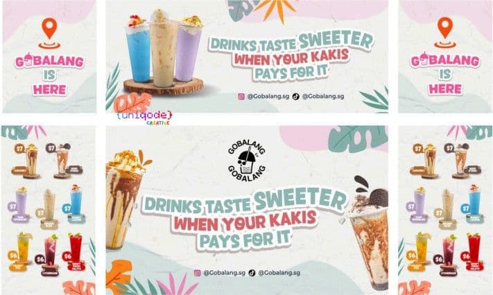 Retail Signage & Festival Branding: Gobalang x Ramadhan Bazaar