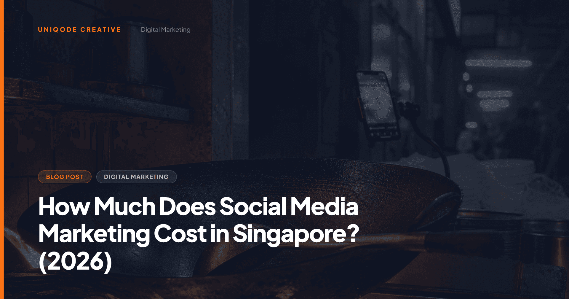 How Much Does Social Media Marketing Cost in Singapore? (2026)