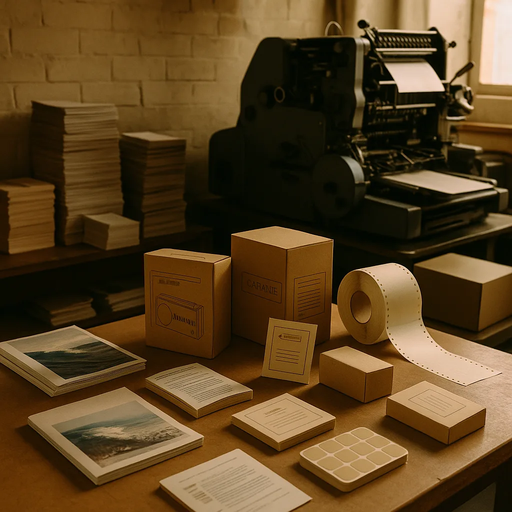 Packaging inserts and instruction booklets printed for consumer electronics