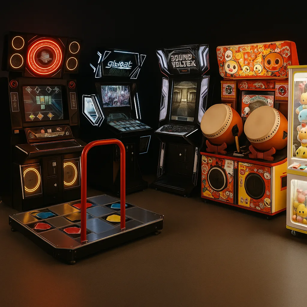 Dance Dance Revolution — rhythm dance arcade machine
