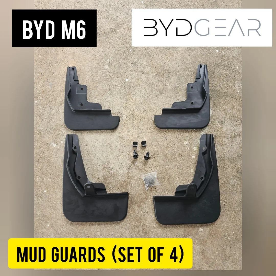 M6 Mud Guards - Installation Included